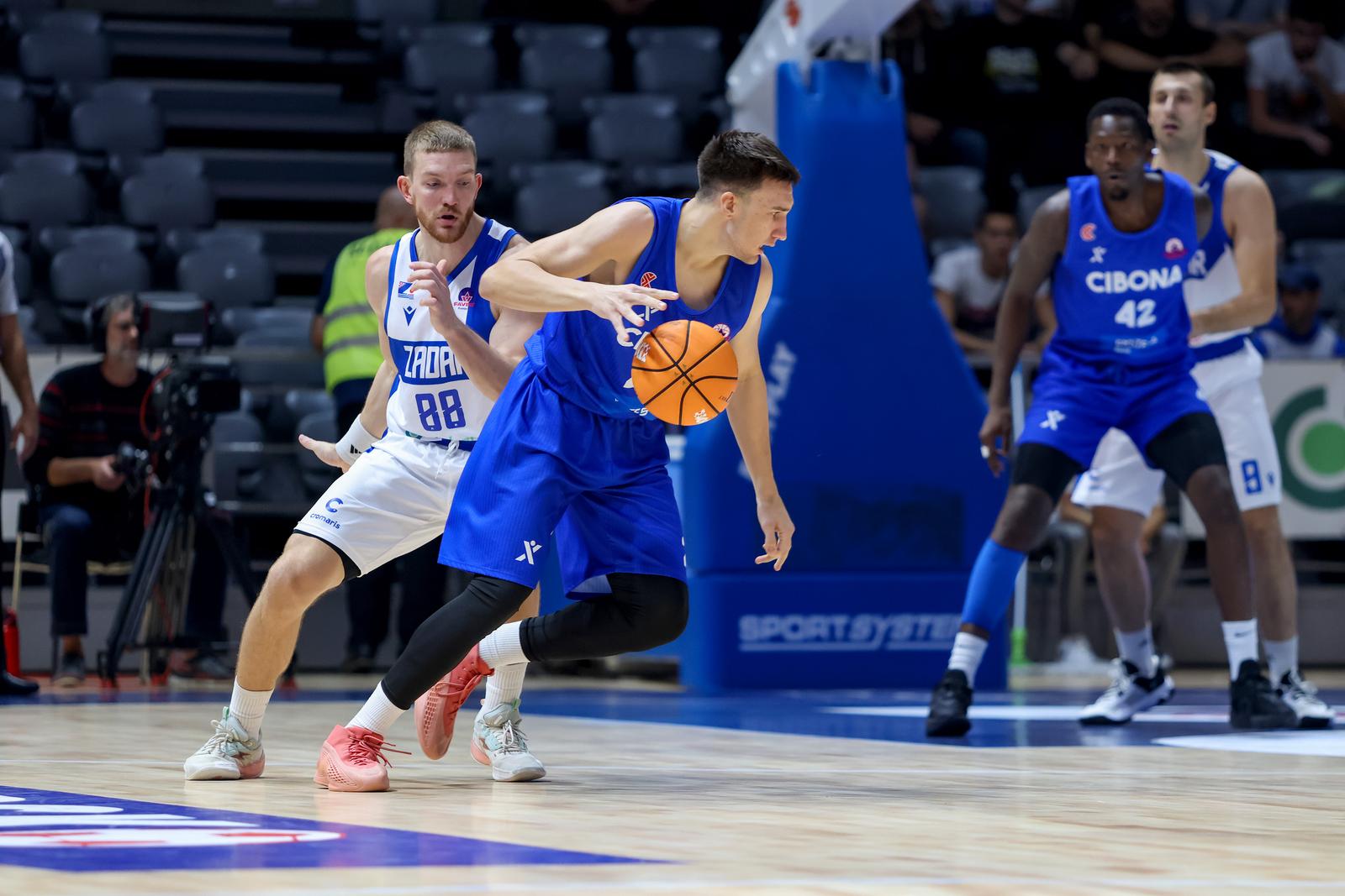 24.10.2024., Zadar - Utakmica 5. kola FavBet Premijer lige izmedju Zadra i Cibone Photo: Sime Zelic/PIXSELL