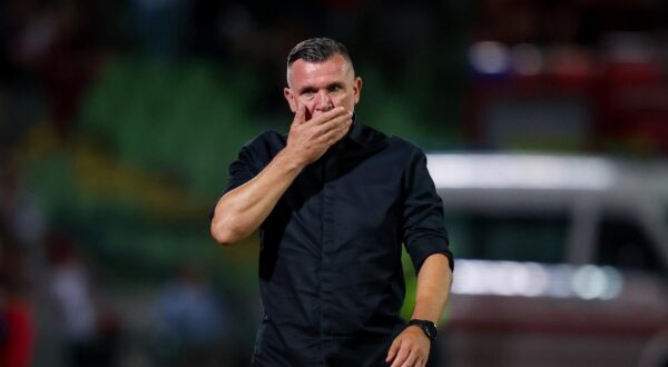 25.07.2024., Olimpijski stadion Asim Ferhatovic Hase, Sarajevo, Bosna i Hercegovina - Utakmica drugog pretkola Konferencijske lige FK Sarajevo - FK Spartak Trnava. Zoran Zekic Photo: Armin Durgut/PIXSELL