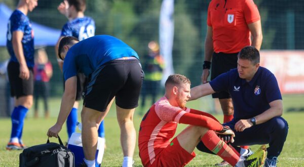 25.09.2024., stadion Prematinka, Banjole, Medulin - SuperSport Hrvatski nogometni kup, sesnaestina finala, NK Banjole - GNK Dinamo. Matko Tepsic Photo: Srecko Niketic/PIXSELL