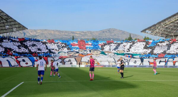 26.10.2024., Split- Stadion Poljud- SuperSport HNL, 11. kolo, HNK Hajduk - NK Lokomotiva Photo: Ivana Ivanovic/PIXSELL