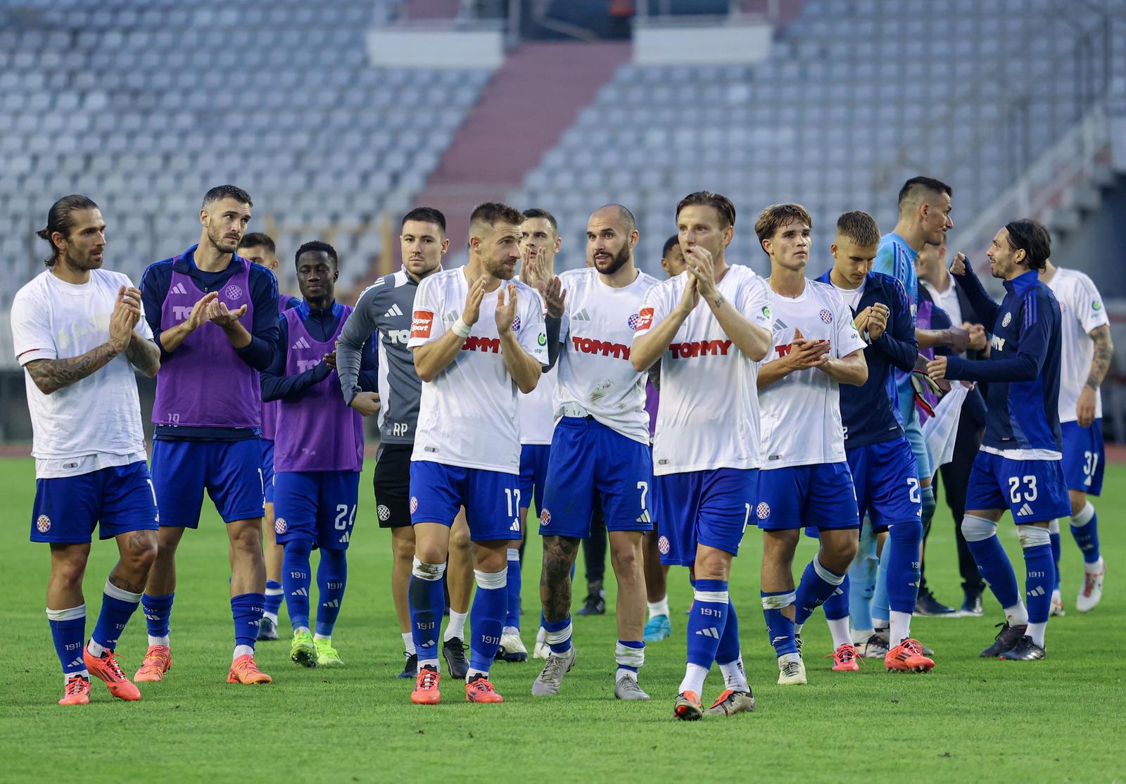 26.10.2024., Split- Stadion Poljud- SuperSport HNL, 11. kolo, HNK Hajduk - NK Lokomotiva Photo: Ivana Ivanovic/PIXSELL