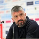 29.09.2024., Rijeka - Stadion HNK Rijeka - SuperSport HNL, 08. kolo, HNK Rijeka - HNK Hajduk Split. Konferencija za novinare trenera Hajduka Gennara Gattusa nakon utakmice. Photo: Goran Kovacic/PIXSELL