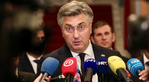 30.09.2024.,Split- Premijer Plenkovic na svecanoj sjednici Zupanisjke skupstine Splitsk-dalmatinske zupanije. Photo: Ivo Cagalj/PIXSELL