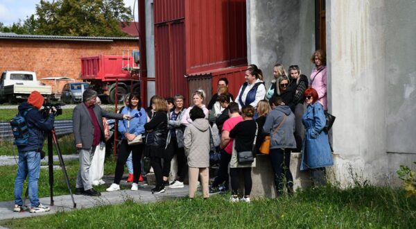 30.09.2024., Daruvar - Trideset djelatnica daruvarske tekstilne tvrtke "Leonarda" dobilo otkaz.  Photo: Ivica Galovic/ PIXSELL/PIXSELL