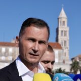 31.10.2024., Split - Predsjednicki kandidat Dragan Primorac obratio se predstavnicima medija povodom posjeta v.d. zamjenika glavnog tajnika NATO saveza Borisa Rugea Hrvatskoj i o ponasanju aktualnog predsjednika Zorana Milanovica. Photo: Ivo Cagalj/PIXSELL