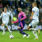 Soccer Football - UEFA Nations League - Group A3 - Bosnia and Herzegovina v Germany - Bilino Polje Stadium, Zenica, Bosnia and Herzegovina - October 11, 2024 Germany's Deniz Undav in action with Bosnia and Herzegovina's Nikola Katic REUTERS/Amel Emric Photo: AMEL EMRIC/REUTERS