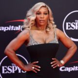 Jul 11, 2024; Los Angeles, CA, USA;  Former tennis star Serena Williams arrives on the red carpet before hosting the 2024 ESPYS at Dolby Theatre. Mandatory Credit: Kiyoshi Mio-USA TODAY Sports Photo: Kiyoshi Mio/REUTERS