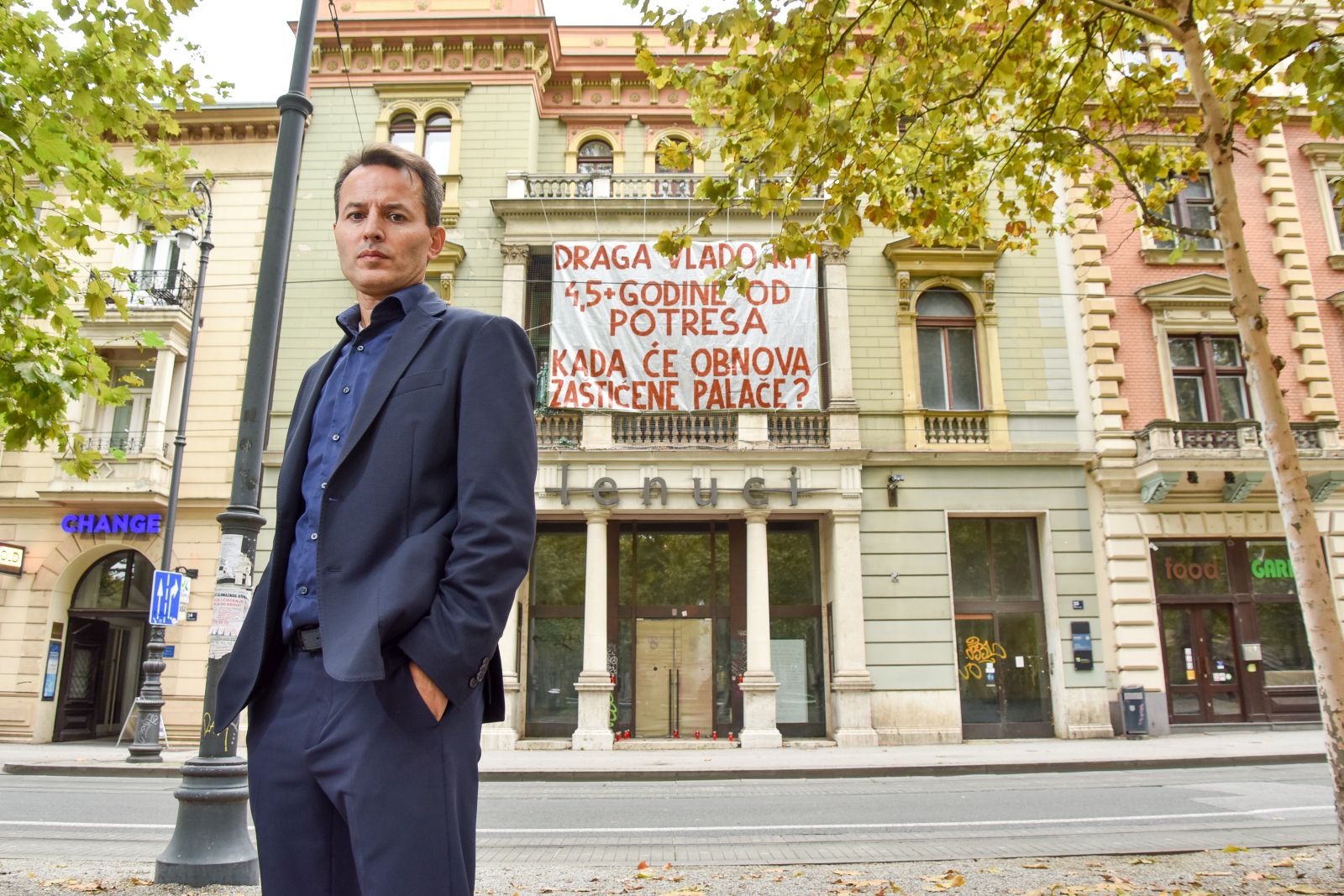 11.10.2024., Zagreb - Palaca Medakovic na zagrebackom Zrinjevcu. Bernard Rosic.





















Photo Sasa ZinajaNFoto