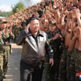 This picture taken on October 2, 2024 and released from North Korea's official Korean Central News Agency (KCNA) via KNS on October 4, 2024 shows North Korea's leader Kim Jong Un (C) inspecting a training base of the Korean People's Army's special operations forces in the western region, at an undisclosed location in North Korea. North Korea's leader Kim Jong Un said his forces would use nuclear weapons "without hesitation" if Pyongyang's territory was attacked by the South and its ally the United States, state media reported on October 4.,Image: 916124736, License: Rights-managed, Restrictions: South Korea OUT / REPUBLIC OF KOREA OUT
---EDITORS NOTE--- RESTRICTED TO EDITORIAL USE - MANDATORY CREDIT "AFP PHOTO/KCNA VIA KNS" - NO MARKETING NO ADVERTISING CAMPAIGNS - DISTRIBUTED AS A SERVICE TO CLIENTS / THIS PICTURE WAS MADE AVAILABLE BY A THIRD PARTY. AFP CAN NOT INDEPENDENTLY VERIFY THE AUTHENTICITY, LOCATION, DATE AND CONTENT OF THIS IMAGE ---, ***
HANDOUT image or SOCIAL MEDIA IMAGE or FILMSTILL for EDITORIAL USE ONLY! * Please note: Fees charged by Profimedia are for the Profimedia's services only, and do not, nor are they intended to, convey to the user any ownership of Copyright or License in the material. Profimedia does not claim any ownership including but not limited to Copyright or License in the attached material. By publishing this material you (the user) expressly agree to indemnify and to hold Profimedia and its directors, shareholders and employees harmless from any loss, claims, damages, demands, expenses (including legal fees), or any causes of action or allegation against Profimedia arising out of or connected in any way with publication of the material. Profimedia does not claim any copyright or license in the attached materials. Any downloading fees charged by Profimedia are for Profimedia's services only. * Handling Fee Only 
***, Model Release: no, Credit line: STR / AFP / Profimedia