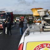 17.09.2024., Okucani - Teska prometna nesreca na A3 Bregana-Lipovac izmedju cvora Nova Gradiska i cvora Okucani. Photo: Ivica Galovic/PIXSELL