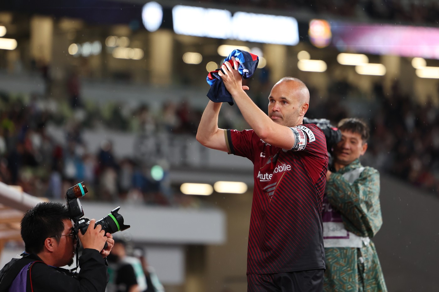 Andres Iniesta (Vissel), 
June 6, 2023 - Football / Soccer : 
Friendly match between Vissel Kobe 0-2 FC Barcelona at the Japan National Stadium in Tokyo, Japan. The game was arranged to honor former Barcelona player Andres Iniesta who has represented both clubs.,Image: 781771234, License: Rights-managed, Restrictions: No third party sales, Model Release: no, Credit line: Naoki Morita / AFLO / Profimedia