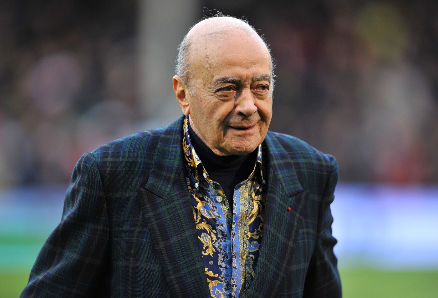 File photo dated 12-01-2013 of Mohamed Al Fayed. Harrods owner Al Fayed ploughed his money into lower-league outfit Fulham in 1997 with the lofty ambition of leading them to the top flight for the first time since the 60s. Issue date: Thursday December 14, 2023.,Image: 829370972, License: Rights-managed, Restrictions: FILE PHOTO FILE PHOTO, Model Release: no, Credit line: Daniel Hambury / PA Images / Profimedia