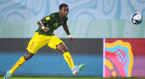 Surakarta, Indonesia - December 1: Baye Coulibaly of Mali makes a pass during FIFA U-17 World Cup 3rd Place Final match between Argentina and Mali at Manahan Stadium on December 1, 2023 in Surakarta, Indonesia. Photo by Just Pictures Surakarta Manahan Stadium Java Indonesia *** Surakarta, Indonesia December 1 Baye Coulibaly of Mali makes a pass during FIFA U 17 World Cup 3rd Place Final match between Argentina and Mali at Manahan Stadium on December 1, 2023 in Surakarta, Indonesia Photo by Just Pictures Surakarta Manahan Stadium Java Indonesia Copyright: x x2023xEurasiaxSportxImagesx jp-en-EuSpIm-MM3_Argentina_Mali_01Dec2023_SK350,Image: 838268097, License: Rights-managed, Restrictions: , Model Release: no, Credit line: Eurasia Sport Images / imago sportfotodienst / Profimedia