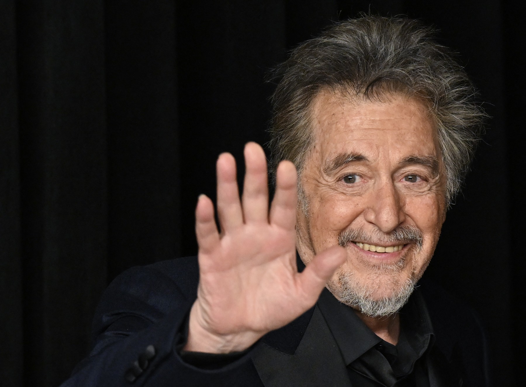 Actor Al Pacino arrives in the press after presenting the Oscar for Best Picture to "Oppenheimer" during the 96th Annual Academy Awards at the Dolby Theatre in Hollywood, California on March 10, 2024.,Image: 855705038, License: Rights-managed, Restrictions: , Model Release: no, Credit line: Robyn BECK / AFP / Profimedia