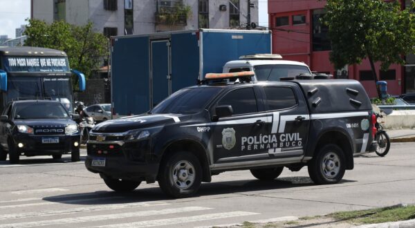 PE - RECIFE - 03/15/2024 - RECIFE, OPERATION HOOLIGANS - ARRESTS OF SUSPECTS FORTALEZA BUS ATTACKS - Three suspects of participating in the stone attack on the bus with the Fortaleza team, which left six players injured after a match against Sport in Recife in February, they were arrested by the Civil Police of Pernmabuco this Friday (15) after the launch of Operation Hooligans which seeks to execute seven arrest warrants and another seven search and seizure warrants. The warrants are served in three cities in the Metropolitan Region: Recife, Jaboatao dos Guararapes and Camaragibe. They were issued by the Court of the Second Court of the Jury Court of the District of Jaboatao dos Guararapes. The prisoners were taken to the Civil Police Special Operations and Resources Complex, located in the Ouro Preto neighborhood, in Olinda (PE). Photo: Marlon Costa/AGIF,Image: 857134485, License: Rights-managed, Restrictions: *** World Rights Except Brazil *** BRAOUT, Model Release: no, Credit line: AGIF / ddp USA / Profimedia