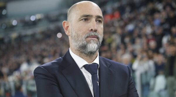 Igor Turod Maganer of SS Lazio during the Coppa Italia 2023/24 edition, semi - final first leg, football match between Juventus FC and SS Lazio on 02 April 2024, at Allianz Stadium, Turin, Italy. Photo Nderim KACELI-/ ipa-agency.net - //IPAPRESSITALY_sipa.01692/Credit:/IPA/SIPA/2404030959,Image: 862001500, License: Rights-managed, Restrictions: , Model Release: no, Credit line: /IPA / Sipa Press / Profimedia