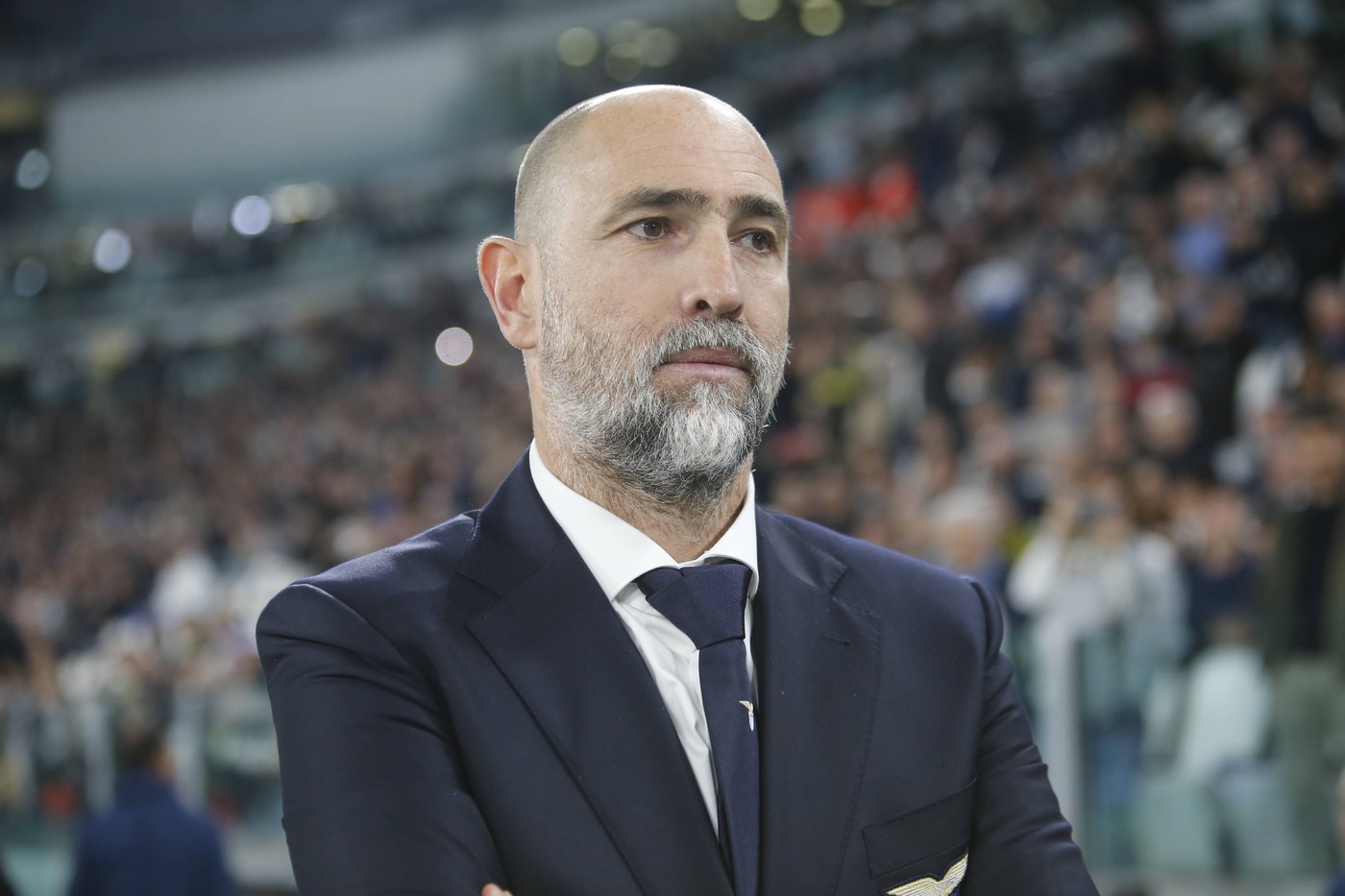 Igor Turod Maganer of SS Lazio during the Coppa Italia 2023/24 edition, semi - final first leg, football match between Juventus FC and SS Lazio on 02 April 2024, at Allianz Stadium, Turin, Italy. Photo Nderim KACELI-/ ipa-agency.net - //IPAPRESSITALY_sipa.01692/Credit:/IPA/SIPA/2404030959,Image: 862001500, License: Rights-managed, Restrictions: , Model Release: no, Credit line: /IPA / Sipa Press / Profimedia