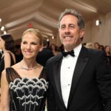 NEW YORK, NEW YORK - MAY 06: (L-R) Jessica Seinfeld and Jerry Seinfeld attend The 2024 Met Gala Celebrating 