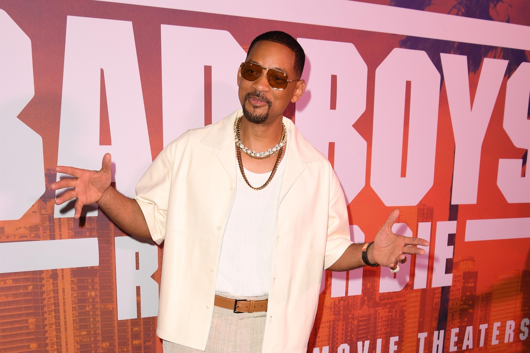 Miami, FL  - Actors Martin Lawrence and Will Smith attend the screening of the new movie 'Bad Boys: Ride or Die' in Miami in incredible style.

BACKGRID USA 5 JUNE 2024,Image: 879257618, License: Rights-managed, Restrictions: , Model Release: no, Pictured: Will Smith, Credit line: MediaPunch / BACKGRID / Backgrid USA / Profimedia