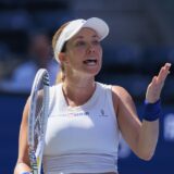 August 27, 2024, Flushing Meadows, New York, USA: Danielle Collins during Day 2 of her match against Caroline Dolehide in the 2024 US Open held at the USTA Billie Jean King National Tennis Center on Tuesday August 27, 2024 in the Flushing neighborhood of the Queens borough of New York City.  JAVIER ROJAS/PI,Image: 901934941, License: Rights-managed, Restrictions: , Model Release: no, Credit line: Javier Rojas / Zuma Press / Profimedia