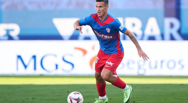 Matia Barzic of Elche CF with the ball during the LaLiga Hypermotion match between Real Zaragoza v Elche CF at La Romareda Stadium on September 08, 2024 in Zaragoza, Spain.,Image: 906843510, License: Rights-managed, Restrictions: Contributor country restriction: Worldwide, Worldwide, Worldwide, Worldwide, Worldwide, Worldwide, Worldwide.
Contributor usage restriction: Advertising and promotion, Consumer goods, Direct mail and brochures, Indoor display, Internal business usage, Commercial electronic, Personal use.
Contributor media restriction: {BF083C0A-0D89-4D2B-8028-D9A1E117BA00}, {BF083C0A-0D89-4D2B-8028-D9A1E117BA00}, {BF083C0A-0D89-4D2B-8028-D9A1E117BA00}, {BF083C0A-0D89-4D2B-8028-D9A1E117BA00}, {BF083C0A-0D89-4D2B-8028-D9A1E117BA00}, {BF083C0A-0D89-4D2B-8028-D9A1E117BA00}, {BF083C0A-0D89-4D2B-8028-D9A1E117BA00}., Model Release: no, Credit line: Cesar Ortiz Gonzalez / Alamy / Alamy / Profimedia