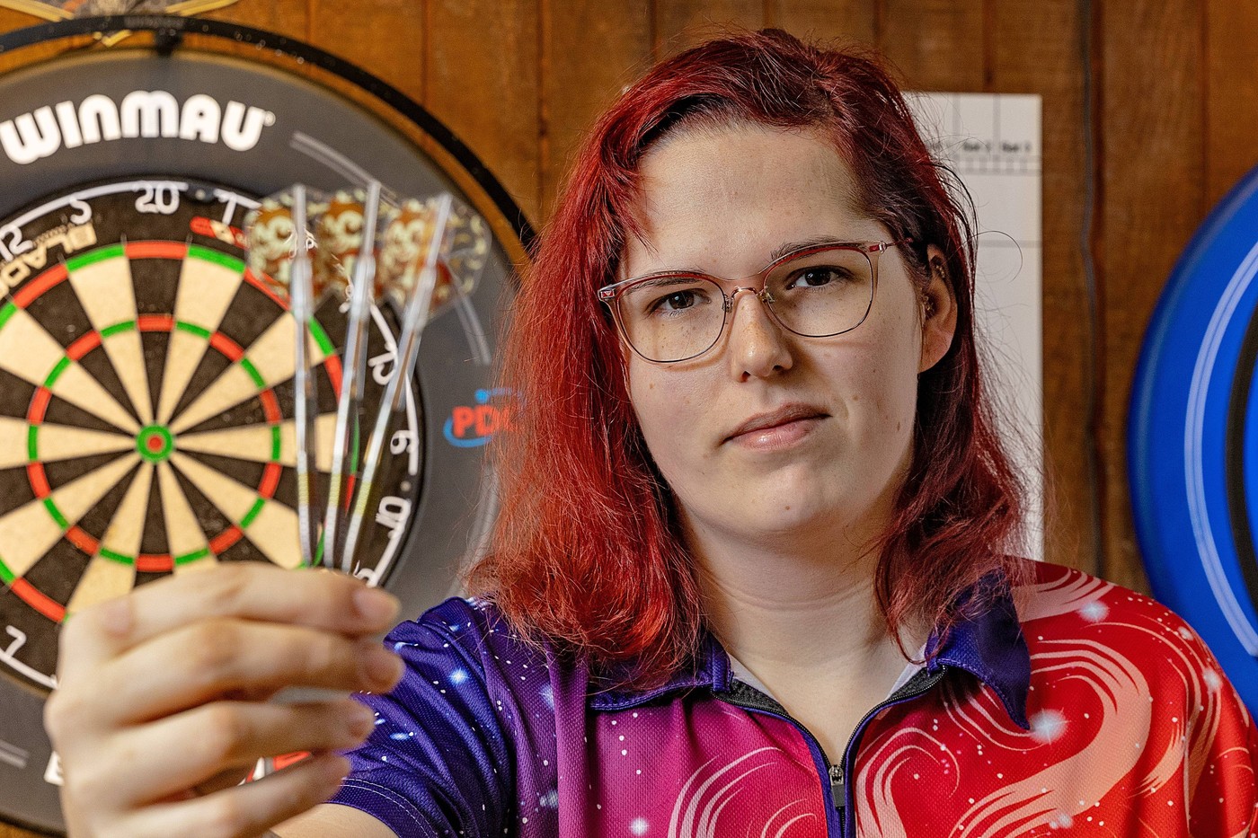 ZAANDAM - 02-10-2024, Darts, Female darts player Noa-Lynn van Leuven Noa-Lynn van Leuven x26373319x Copyright:,Image: 915252587, License: Rights-managed, Restrictions: PUBLICATIONxNOTxINxNED, Model Release: no, Credit line: IMAGO / imago sportfotodienst / Profimedia