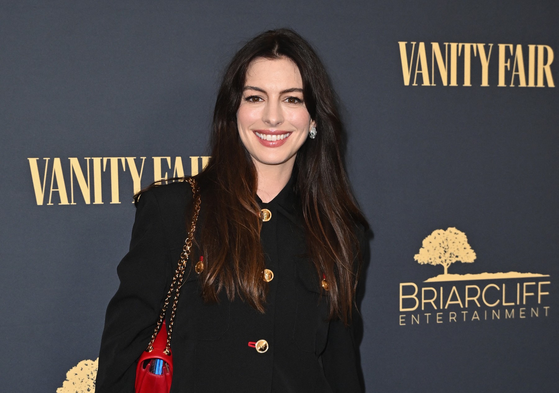 US actress Anne Hathaway attends "The Apprentice" NY premiere at the DGA theatre in New York, October 8, 2024.,Image: 918382919, License: Rights-managed, Restrictions: , Model Release: no, Credit line: ANGELA WEISS / AFP / Profimedia