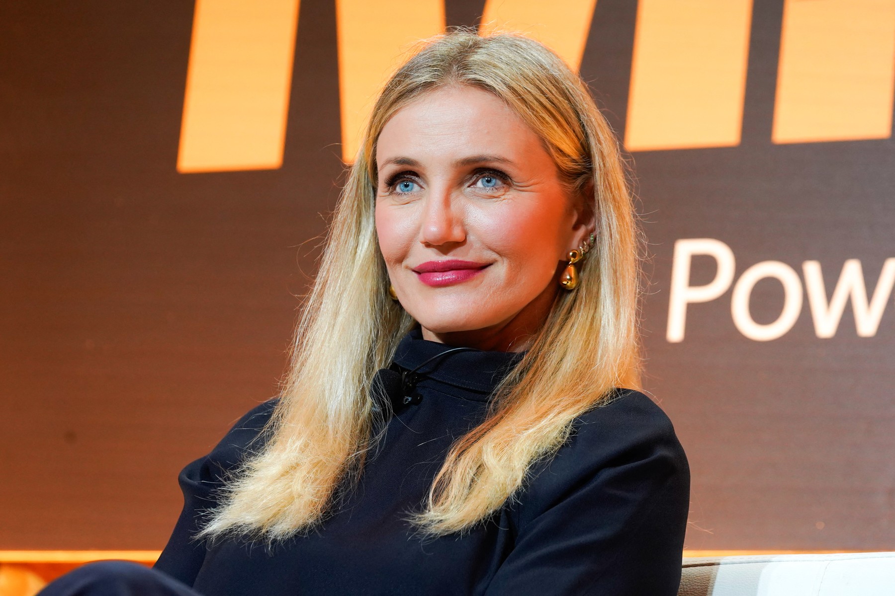 LAGUNA NIGUEL, CALIFORNIA - OCTOBER 14: Cameron Diaz discussing her career evolutions and the launch of Avaline, a transparently produced organic wine brand at Fortune's Most Powerful Women Summit 2024 at Ritz Carlton on October 14, 2024 in Laguna Niguel, California.   Presley Ann,Image: 921238111, License: Rights-managed, Restrictions: , Model Release: no, Credit line: Presley Ann / Getty images / Profimedia