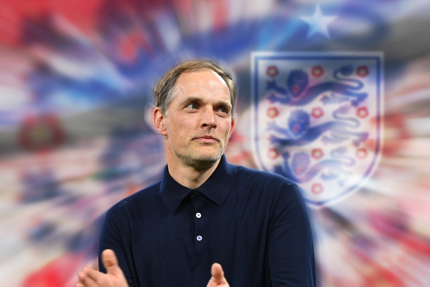 FOTOMONTAGE: Thomas TUCHEL wird offenbar Trainer der englischen Nationalmannschaft ARCHIVFOTO. *** PHOTO ASSEMBLY Thomas TUCHEL apparently becomes coach of the England national team ARCHIVE PHOTO,Image: 921745997, License: Rights-managed, Restrictions: , Model Release: no, Credit line: Frank Hoermann/SVEN SIMON / imago sportfotodienst / Profimedia