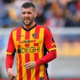 Lecce's centre foward Ante Rebic (3 US Lecce) in action during the Serie A Enilive soccer match between US Lecce and ACF Fiorentina at the Via del Mare Stadium in Lecce, Italy, Sunday, October 20, 2024. (Credit Image: © Giovanni Evangelista/LaPresse),Image: 923968289, License: Rights-managed, Restrictions: *** World Rights Except China, France, and Italy *** CHNOUT FRAOUT ITAOUT, Model Release: no, Credit line: LaPresse / ddp USA / Profimedia