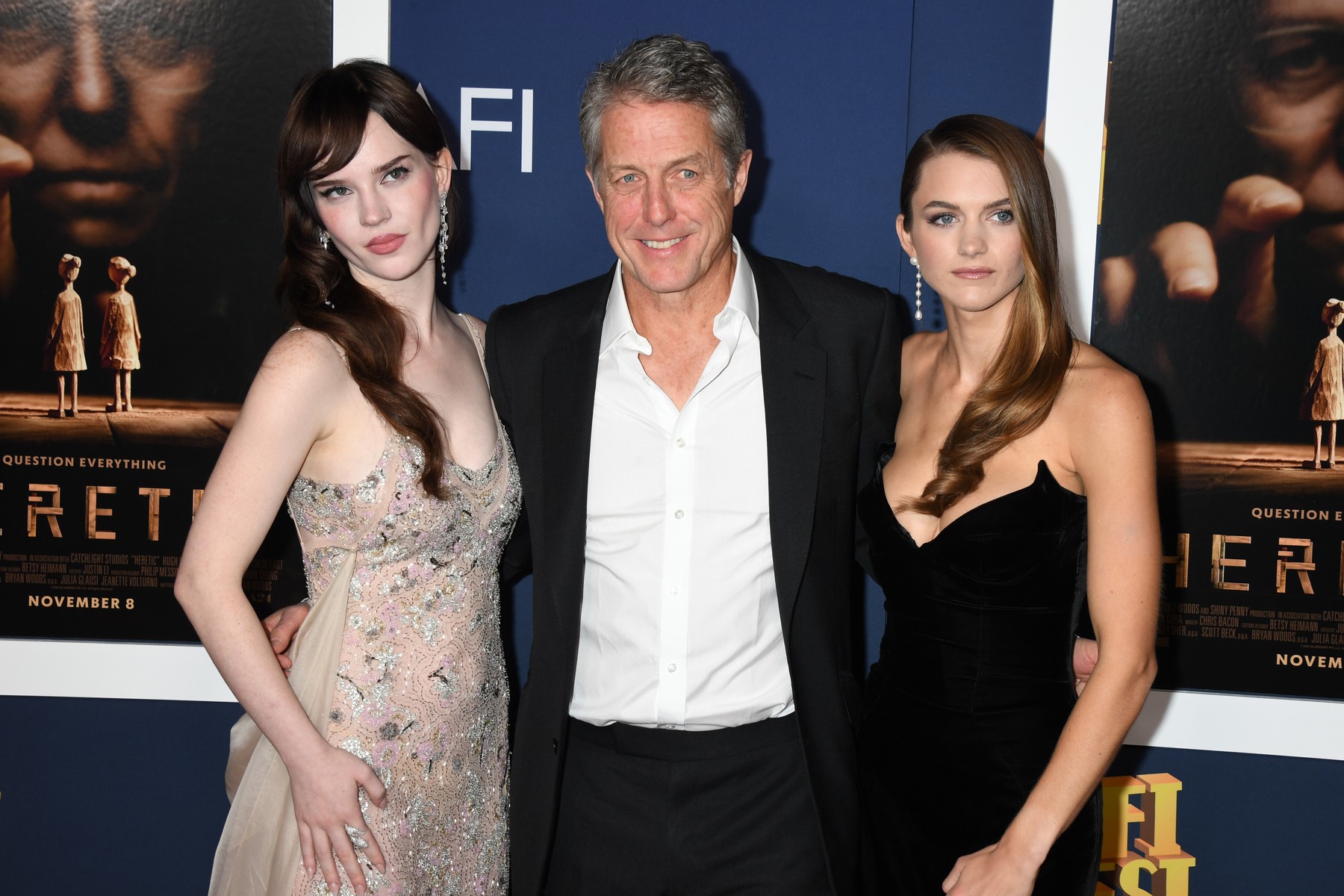 US premiere of Heretic at AFI Fest 2024 Presented by Canva at TCL Chinese Theatre

Featuring: Sophie Thatcher, Hugh Grant and Chloe East
Where: Los Angeles, California, United States
When: 24 Oct 2024
Credit: MediaPunch/INSTARimages,Image: 926134738, License: Rights-managed, Restrictions: , Model Release: no, Credit line: Jeffrey Mayer / INSTAR Images / Profimedia