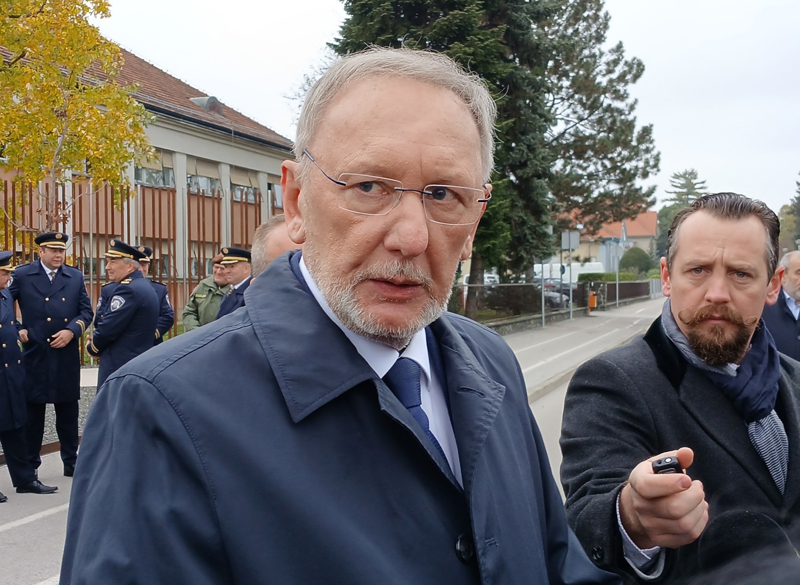 Zagreb, 13.11.2024.- U srijedu je u Varadinu odana poèast poginulim pripadnicima SJP Rode u Domovinskom ratu, a potpredsjednik Vlade i ministar unutarnjih poslova Davor Boinoviæ istaknuo je da su Varadinci i Meðimurci tih ratnih godina pokazali prkos i ponos, ali i svehrvatsko jedinstvo. 
foto HINA/ Sinia Kalajdija/ ua