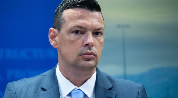 10.07.2019., Zagreb - U Ministarstvu mora, prometa i infrastrukture predstavljen je novi sustav naplate cestarine u Republici Hrvatskoj. Mario Madunic.rPhoto: Davor Puklavec/PIXSELL