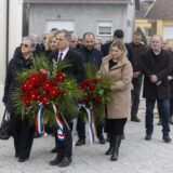 17.11.2024. Vukovar - Pravoslavna crkva Svetog Nikole, Srpsko narodno vijece (SNV) je  u suradnji s Eparhijom osjeckopoljskom i baranjskom Srpske pravoslavne crkve i drugim srpskim organizacijama u Hrvatskoj komemorirala zrtve Vukovara. Photo: Davor Javorovic/PIXSELL