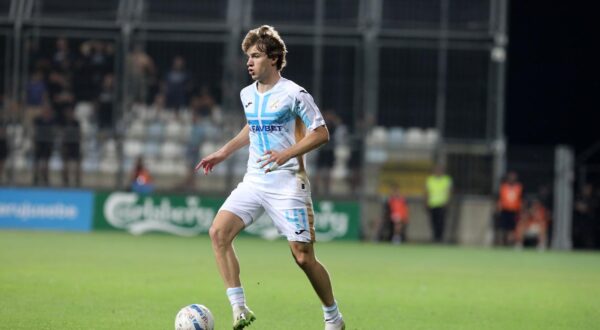 01.09.2024., Rijeka - stadion HNK Rijeka, Rijeka - SuperSport HNL, 5. kolo, HNK Rijeka - GNK Dinamo. Gabriel Rukavina Photo: Goran Kovacic/PIXSELL