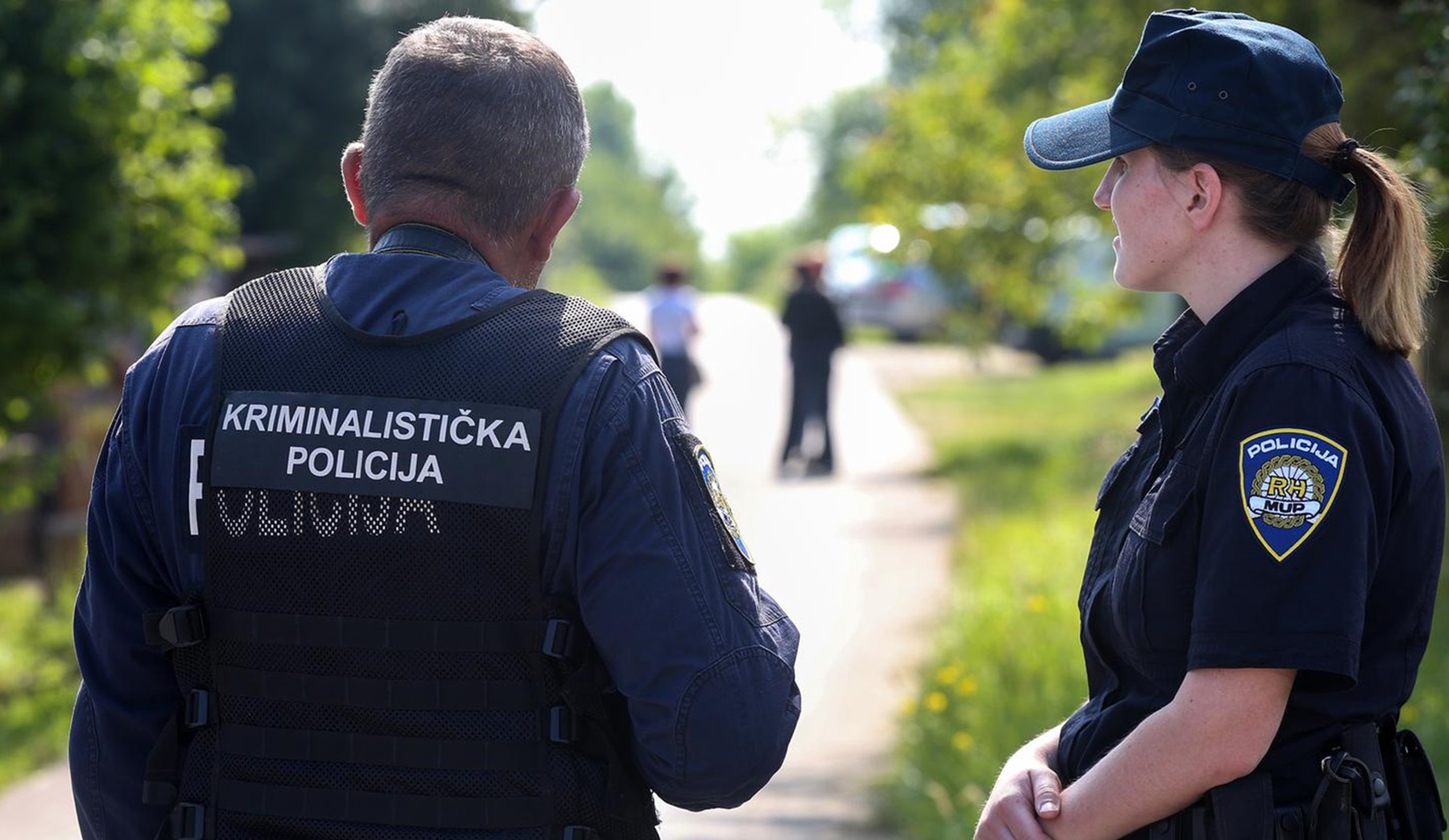 02.07.2023.,Sisak - Ocevid nakon ubojstva u ulici Capraske poljane u Sisku Photo: Zeljko Hladika/PIXSELL