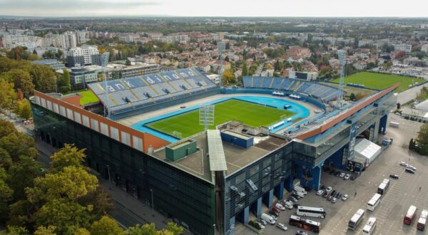 20.10.2022., Zagreb - Fotografija iz zraka stadiona Maksimir. Photo: Luka Stanzl/PIXSELL