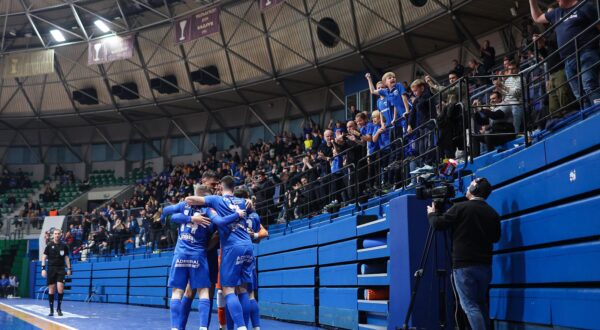 02.11.2024., KC Drazen Petrovic, Zagreb - SuperSport Hrvatska malonogometna liga, 2. kolo, MNK Futsal Dinamo - MNK Olmissum. Photo: Goran Stanzl/PIXSELL