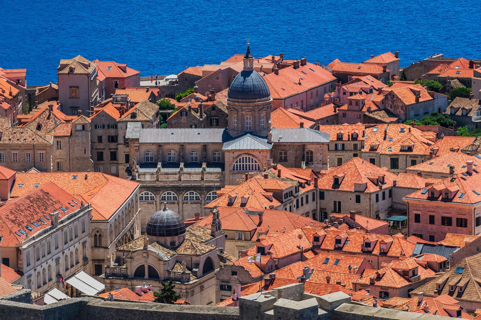 04.06.2024., Dubrovnik - Panorame Dubrovnika i okolice sa Srdja. Photo: Zvonimir Barisin/PIXSELL