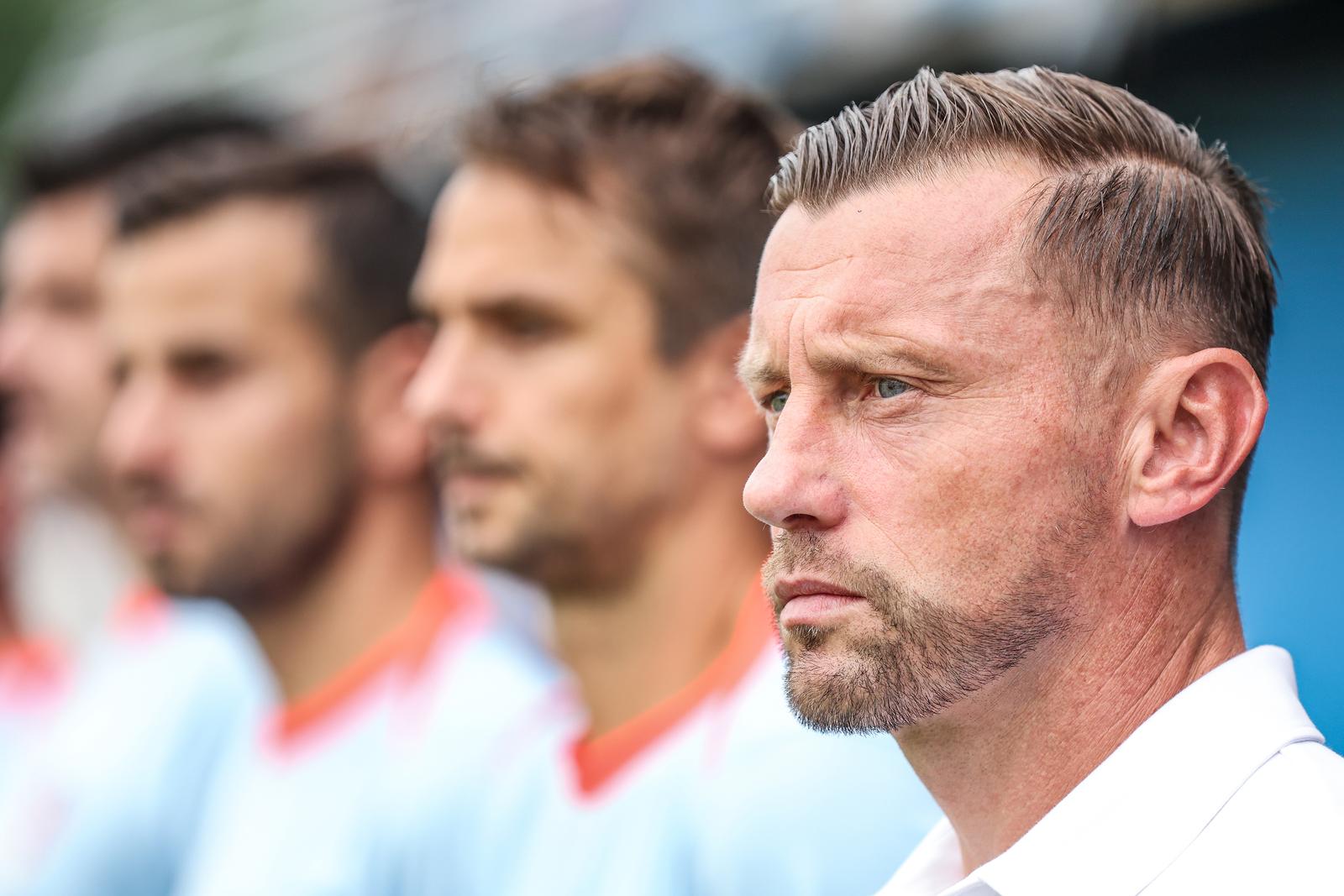 05.09.2024., SC Rudes, Zagreb - Kvalifikacije za Europsko U-21 prvenstvo, Hrvatska U-21 - Farski otoci U-21. izbornik Hrvatske Ivica Olic Photo: Slavko Midzor/PIXSELL