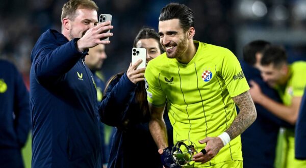 05.11.2024., stadion Tehelne pole, Bratislava, Slovacka - UEFA Liga prvaka, grupna faza, 4. kolo, SK Slovan Bratislava - GNK Dinamo. Sandro Kulenovic Photo: Marko Lukunic/PIXSELL