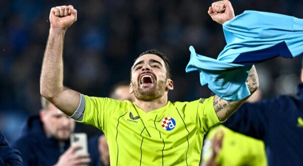 05.11.2024., stadion Tehelne pole, Bratislava, Slovacka - UEFA Liga prvaka, grupna faza, 4. kolo, SK Slovan Bratislava - GNK Dinamo. Sandro Kulenovic Photo: Marko Lukunic/PIXSELL