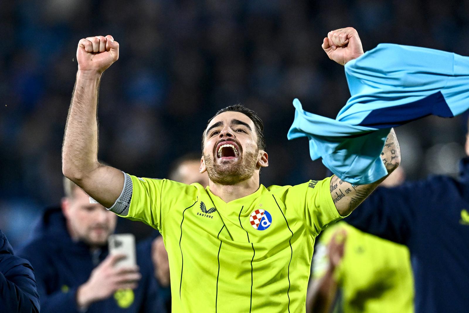 05.11.2024., stadion Tehelne pole, Bratislava, Slovacka - UEFA Liga prvaka, grupna faza, 4. kolo, SK Slovan Bratislava - GNK Dinamo. Sandro Kulenovic Photo: Marko Lukunic/PIXSELL