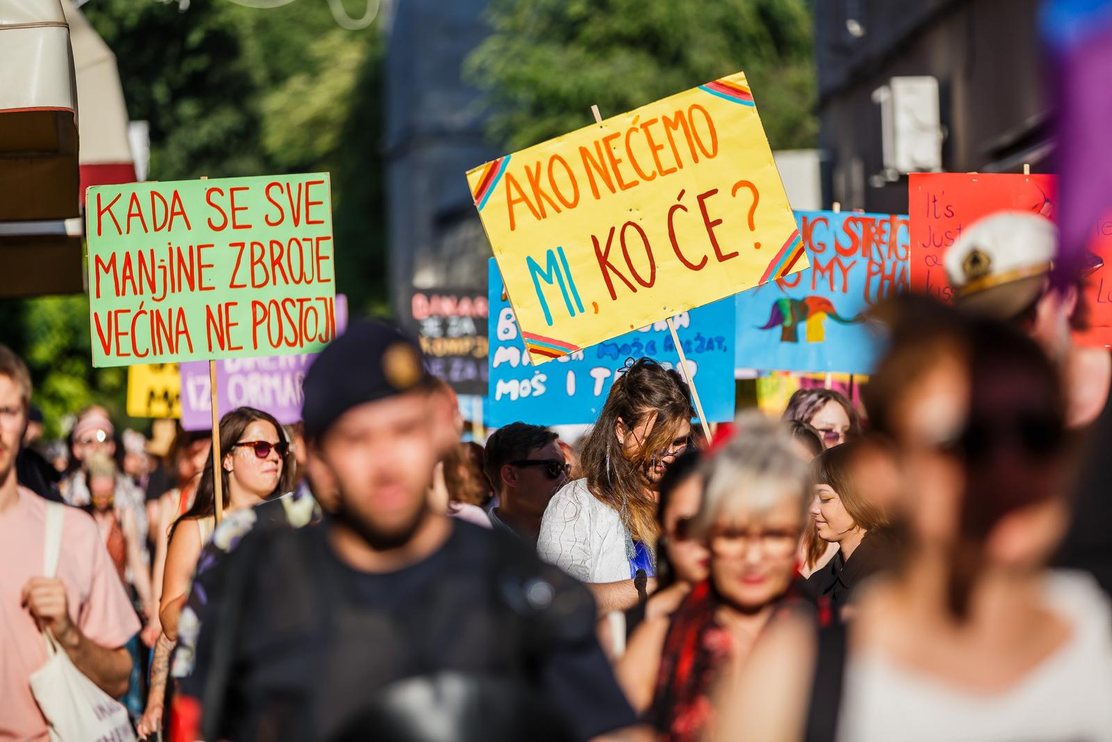 06. 07. 2024., Split.  Split Pride odrzan je ove Subote. Photo: Zvonimir Barisin/PIXSELL