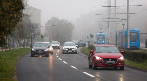 08.11.2024., Zagreb - Obnovljena Horvacanska cesta se pustena je u promet prije roka. Radovi na Horvacanskoj su zavrseni u dvostruko kracem roku od najavljenog. Photo: Sanjin Strukic/PIXSELL