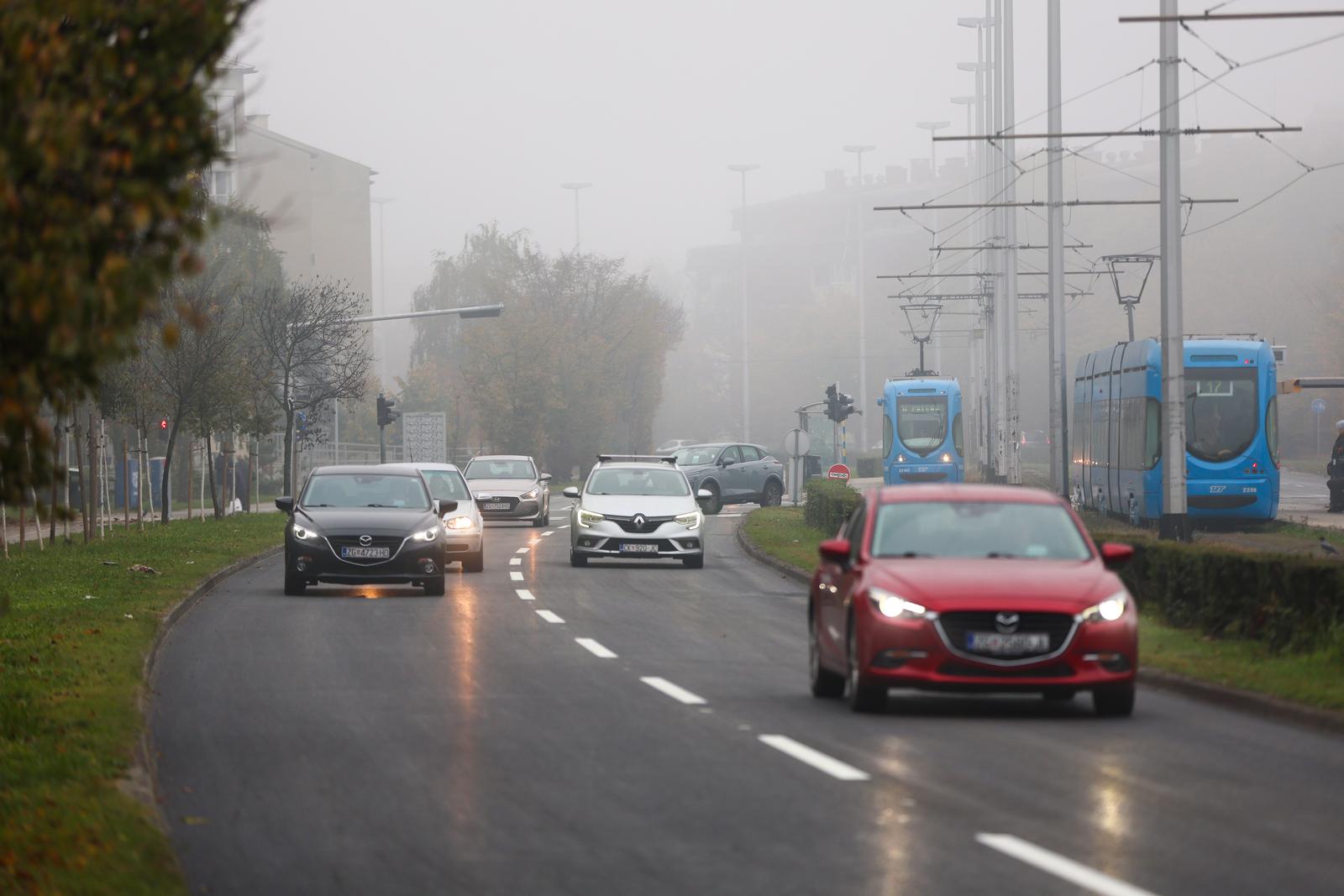 08.11.2024., Zagreb - Obnovljena Horvacanska cesta se pustena je u promet prije roka. Radovi na Horvacanskoj su zavrseni u dvostruko kracem roku od najavljenog. Photo: Sanjin Strukic/PIXSELL