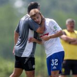 09.07.2024., Radomlje, Slovenija - Pripremna nogometna utakmica, Rukh Lavov - HNK Hajduk. Simun Hrgovic i Gennaro Gattuso. Photo: Igor Kralj/PIXSELL