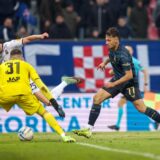 09.11.2024., stadion Velika Gorica - 13. kolo SuperSport HNL-a: HNK Gorica - GNK Dinamo Zagreb. Dario Spikic, 
Kresimir Krizmanic. Photo: Slavko Midzor/PIXSELL