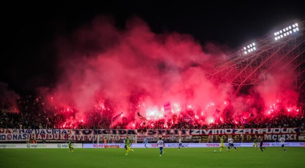 09.11.2024., Stadion Poljud, Split - 13. kolo SuperSport HNL-a: Hajduk - Istra 1961. Photo: Zvonimir Barisin/PIXSELL