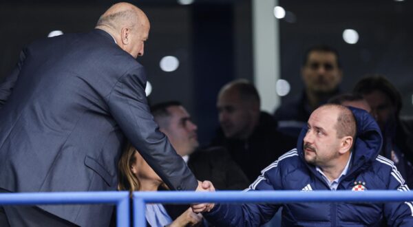 10.03.2024., stadion Maksimir,, Zagreb - Utakmica 26. kola HNL-a  GNK Dinamo - NK Slaven Belupo. Velimir Zajec, Danijel Tomacic Photo: Luka stanzl/PIXSELL